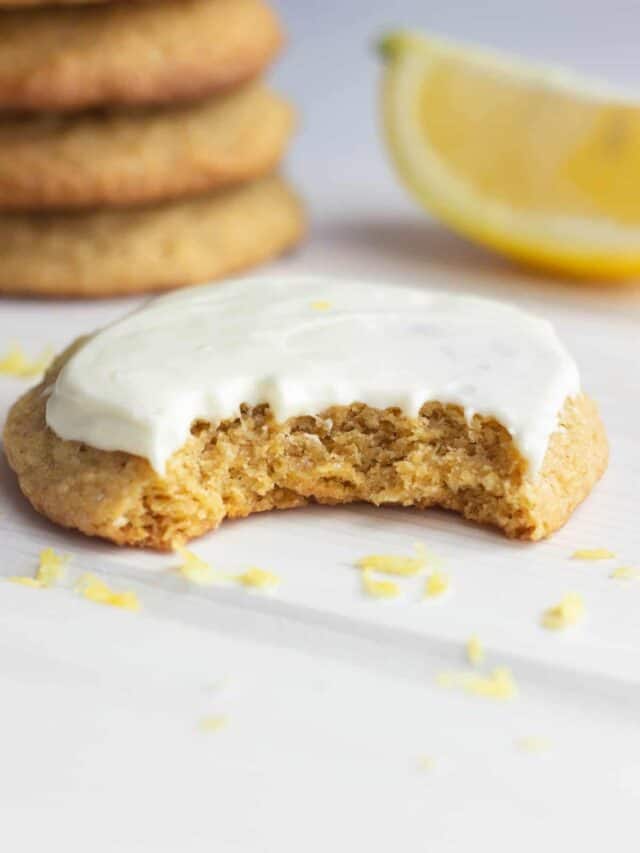 Whole Wheat Lemon Cookies