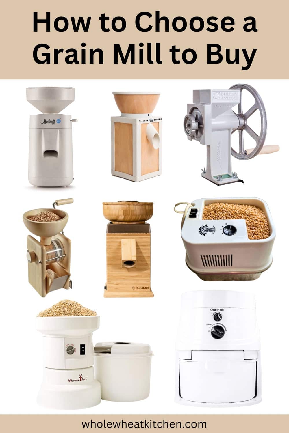 How To Choose A Grain Mill to Buy